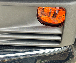 Orange Lamin-X Fog Light Covers