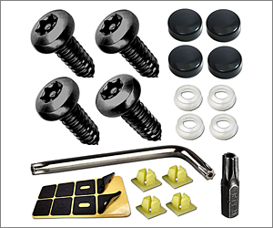 Anti Theft License Plate Screws